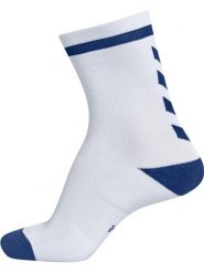 Skarpety sportowe dla dorosłych Hummel Elite Indoor Sock Low. Białe skarpety męskie Hummel, bez wzorów, z elastanu. Za 19.99 zł.