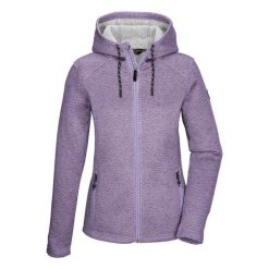 Bluza damska z kapturem Killtec Kow 5 Kntflc. Fioletowe bluzy damskie KILLTEC, l, bez wzorów, bez ramiączek, z kapturem. Za 380.50 zł.