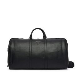 Torba podróżna Guess. Czarne torby podróżne damskie Guess, z aplikacjami. Za 824.99 zł.