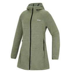 Bluza damska Bloomfield Long Line Fill z kapturem i zamkiem błyskawicznym. Brązowe bluzy damskie Regatta, m, bez wzorów, z dzianiny, eleganckie, bez ramiączek, z kapturem. Za 199.99 zł.