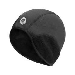 Czapka rowerowa Rogelli Lari. Czarne czapki damskie Rogelli, bez wzorów. Za 49.99 zł.