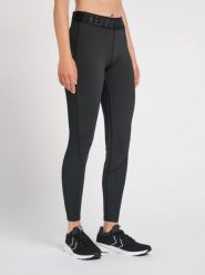 Legginsy damskie Hummel hmljada. Czarne legginsy damskie Hummel, bez wzorów, z bawełny. Za 255.00 zł.