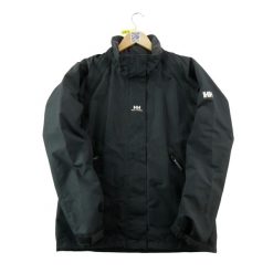 Second life - Kurtka męska Crew Midlayer Jacket - Stan dobry. Czarne kurtki sportowe męskie Helly Hansen, m, bez wzorów, z materiału, bez kaptura. Za 207.36 zł.