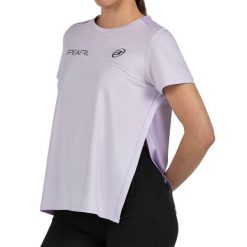 T-shirt Bullpadel Bea 26v Woman. Fioletowe t-shirty damskie bullpadel, l, bez wzorów, sportowe, bez kołnierzyka, bez ramiączek. Za 192.00 zł.