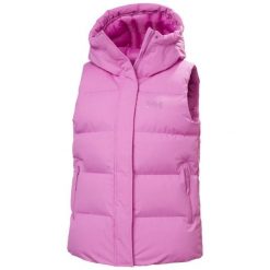 Damska kurtka bez rękawów z kapturem Helly Hansen Adore. Czarne kurtki sportowe damskie Helly Hansen, xs, bez wzorów, z poliamidu, bez ramiączek, z kapturem, trekkingowe, primaloft. Za 790.20 zł.