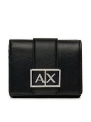 Armani Exchange Portfel XW000360 AF12039 UC001 Czarny. Czarne portfele damskie Armani Exchange, z materiału. Za 329.99 zł.