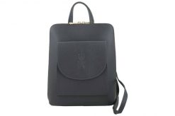 Plecak listonoszka 2w1 BARBERINI'S c. szary 800-28. Szare plecaki damskie Barberinis, bez wzorów, ze skóry, casualowe. Za 259.99 zł.