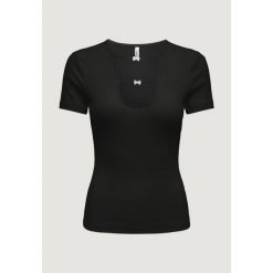 Stanik opaska Kobieta ONLY Onlrene Life S/S Open Emb. Jrs. Czarne bielizna sportowa damska ONLY, s, bez wzorów, z bawełny. Za 132.80 zł.