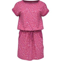 Elegancka Sukienka Damska Loep Aslaris PNK L - Letnia Sukienka z Bawełny. Czerwone sukienki damskie ZEAGLE, na lato, l, bez wzorów, z bawełny, eleganckie, bez kołnierzyka, bez ramiączek, dopasowane. Za 116.99 zł.