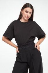 Body t-shirt ERMANNO FIRENZE. T-shirty damskie Ermanno Firenze, bez wzorów, bez kołnierzyka, bez ramiączek. W wyprzedaży za 832.30 zł.