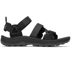 Sandały męskie Merrell Speed Fusion Sport RMX. Czarne sandały męskie Merrell, bez wzorów, sportowe, bez zapięcia. Za 229.99 zł.