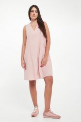 Sukienka z lyocellu Francesca ECOALF. Sukienki damskie Ecoalf, xs, bez wzorów, z lyocellu, bez kołnierzyka, bez ramiączek. Za 489.00 zł.