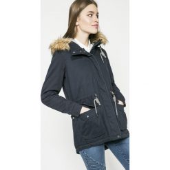 Only - Parka. Zielone parki damskie ONLY, s, bez wzorów, z bawełny, bez kaptura. W wyprzedaży za 119.90 zł.