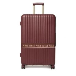 Walizka duża Nine West. Czerwone walizki damskie Nine West, bez wzorów, duże. Za 399.99 zł.