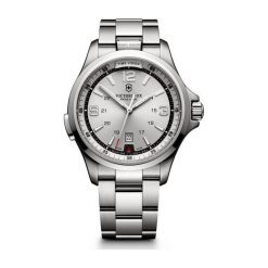 RABAT ZEGAREK VICTORINOX SWISS ARMY 241571. Szare zegarki męskie VICTORINOX, bez wzorów, ze stali. W wyprzedaży za 1,780.00 zł.
