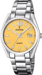 Zegarek Festina Zegarek męski Festina F20683-8 srebrny. Szare zegarki męskie Festina, bez wzorów, srebrne. Za 415.00 zł.