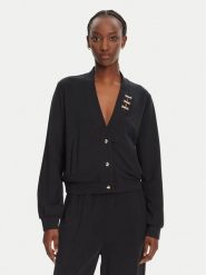 Liu Jo Sport Bluza TA5224 J4869 Czarny Regular Fit. Czarne bluzy damskie Liu Jo Sport, m, bez wzorów, z syntetyku, sportowe, bez ramiączek, bez kaptura. Za 569.99 zł.