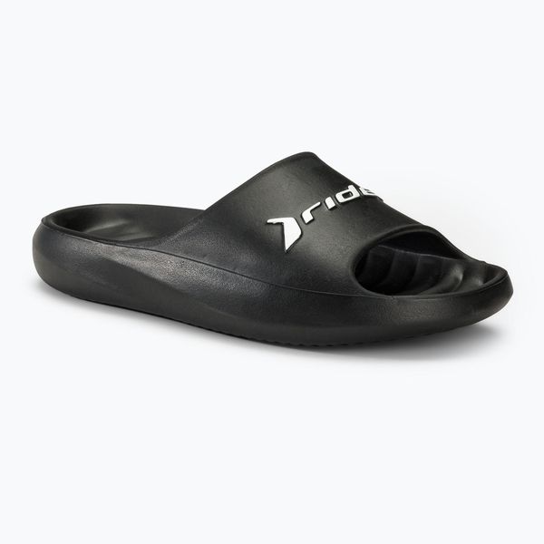 Klapki męskie RIDER Rzero Slide. Czarne klapki męskie Rider, bez wzorów, z materiału, bez zapięcia. Za 129.99 zł.