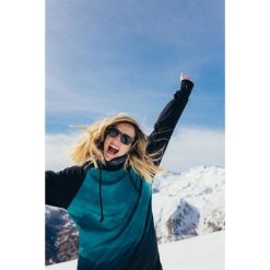 Bluza outdoorowa z kapturem damska DEEP TRIP Forest softshell. Czarne bluzy damskie DEEP TRIP, na zimę, bez wzorów, z softshellu, sportowe, bez ramiączek, z kapturem. Za 499.00 zł.