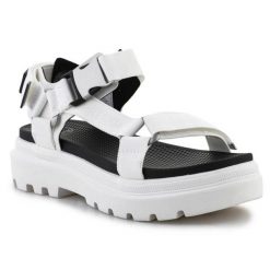 Crocs Sandały Palladium Pallacruise Strap Star White W 97465-116-M białe. Białe sandały damskie bez wzorów, z materiału, bez obcasa, bez zapięcia. Za 599.46 zł.