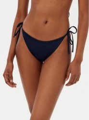 Tommy Hilfiger Dół od bikini UW0UW05973 Granatowy. Niebieskie bikini Tommy Hilfiger, bez wzorów, z syntetyku. Za 119.99 zł.
