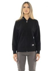 Bluza z kaptur na co dzień na siłownię. Czarne bluzy damskie LEONE 1947 APPAREL, xs, bez wzorów, bez ramiączek, bez kaptura. Za 383.11 zł.