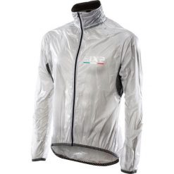 Rowerowa kurtka wiatrówka Ghost Jacket. Czarne kurtki męskie SIXS, s, bez wzorów, sportowe, bez kaptura. Za 420.00 zł.