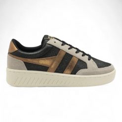 Sneakersy damskie Gola Superslam Blaze II. Brązowe obuwie sportowe damskie Gola, bez wzorów, bez zapięcia. Za 447.00 zł.