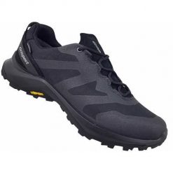 Buty trekkingowe męskie Grisport 14705A46TN. Czarne buty zimowe męskie Grisport, bez wzorów, z gumy, bez obcasa, bez zapięcia. Za 464.00 zł.