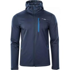Kurtka softshell męska Elbrus Ifaro Polartec. Niebieskie kurtki męskie ELBRUS, m, bez wzorów, z softshellu, bez kaptura. Za 727.10 zł.