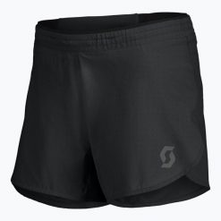 Spodenki do biegania damskie SCOTT Endurance Vented. Czarne szorty damskie Scott, bez wzorów. Za 179.99 zł.