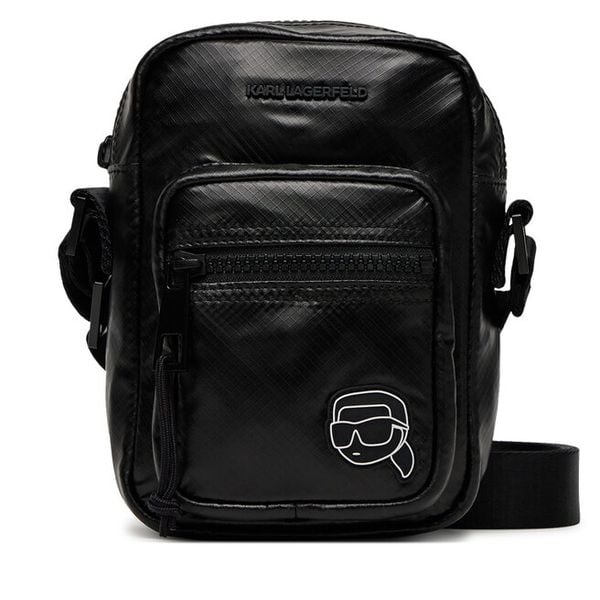 Saszetka KARL LAGERFELD. Czarne saszetki i nerki męskie KARL LAGERFELD, bez wzorów. Za 389.99 zł.