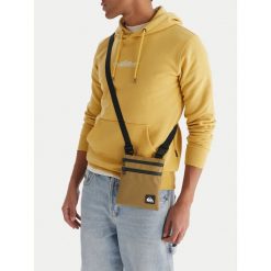 Saszetka Quiksilver. Brązowe saszetki i nerki męskie Quiksilver, bez wzorów. Za 69.99 zł.