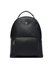 Tommy Hilfiger Plecak Th Daily Backpack Mono AW0AW18852 Czarny. Czarne plecaki damskie Tommy Hilfiger, bez wzorów, ze skóry. Za 649.99 zł.