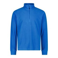 Polar CMP. Niebieskie bluzy sportowe męskie CMP, na zimę, bez wzorów, z polaru, bez kaptura, narciarskie. Za 128.00 zł.