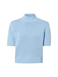 Someday koszula z dzianiny - Tavery Detail Kobiety niebieski, 42. Niebieskie koszule damskie someday., bez wzorów, z dzianiny, bez kołnierzyka, bez ramiączek. Za 329.95 zł.