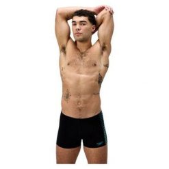Spodenki kąpielowe męskie Speedo End+ Tech Pnl Asht. Czarne kąpielówki męskie Speedo, m, bez wzorów. Za 199.99 zł.