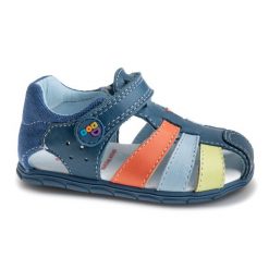 Sandały PABLOSKY 052210P Niebieski. Niebieskie sandały męskie Pablosky, bez wzorów, ze skóry, sportowe, bez zapięcia. Za 230.99 zł.