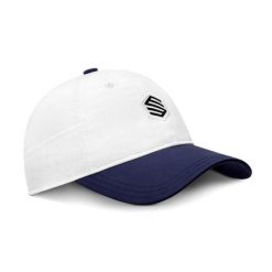 Czapka golfowa z daszkiem unisex Reserva. Białe czapki damskie SIROKO, bez wzorów, z materiału. Za 97.00 zł.