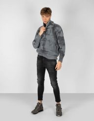 Takeshy Kurosawa Sweter "Dolcevita" | 83062 | Dolcevita Sfumata | Mężczyzna | Szary. Szare swetry męskie Takeshy Kurosawa, m, bez wzorów, z dzianiny, bez kołnierzyka, bez ramiączek. W wyprzedaży za 369.00 zł.