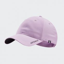 Czapka sportowa z daszkiem Artengo TC 500 rozmiar 56. Czarne czapki damskie ARTENGO, bez wzorów, z materiału, sportowe. Za 29.99 zł.