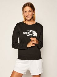 The North Face Bluza Drew Peak Crew NF0A3S4G Czarny Regular Fit. Czarne bluzy damskie The North Face, l, bez wzorów, z bawełny, bez ramiączek, bez kaptura. Za 259.99 zł.