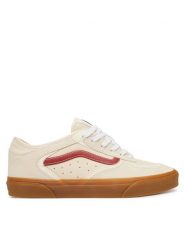 Vans Tenisówki Rowley Classic VN000SF4I661 Kremowy. Białe trampki męskie Vans, bez wzorów, ze skóry, bez zapięcia. Za 399.99 zł.