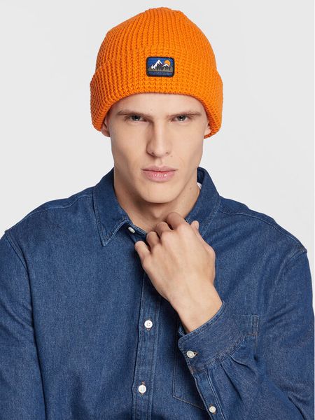 Quiksilver Czapka EQYHA03330 Pomarańczowy. Brązowe czapki męskie Quiksilver, na zimę, bez wzorów. Za 59.99 zł.