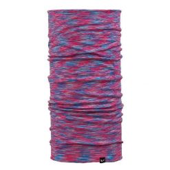 Komin na szyję wielofunkcyjny sportowy dla dorosłych. Fioletowe szaliki męskie Viking, bez wzorów. Za 40.78 zł.