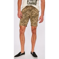 Andy Warhol by Pepe Jeans - Szorty. Zielone szorty męskie Andy Warhol by Pepe Jeans, bez wzorów, z bawełny, casualowe. W wyprzedaży za 199.90 zł.