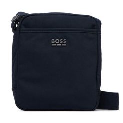 Saszetka BOSS. Niebieskie saszetki i nerki męskie Boss, małe. Za 449.99 zł.