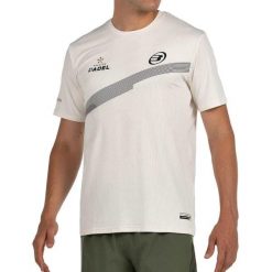 T-shirt Bullpadel Patos. Brązowe t-shirty damskie bullpadel, xl, bez wzorów, z meshu, bez kołnierzyka, bez ramiączek. Za 258.80 zł.
