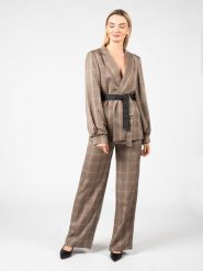 Pinko Marynarka "Giornale" | 101014 9277 | Kobieta | Brązowy. Brązowe marynarki i żakiety damskie Pinko, bez wzorów, z tkaniny, eleganckie, bez kołnierzyka, bez ramiączek. W wyprzedaży za 499.00 zł.