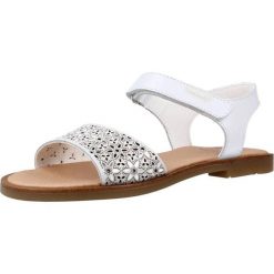 Sandały PABLOSKY 410408P Biały. Białe sandały damskie Pablosky, bez wzorów, ze skóry, bez obcasa, bez zapięcia. Za 134.99 zł.